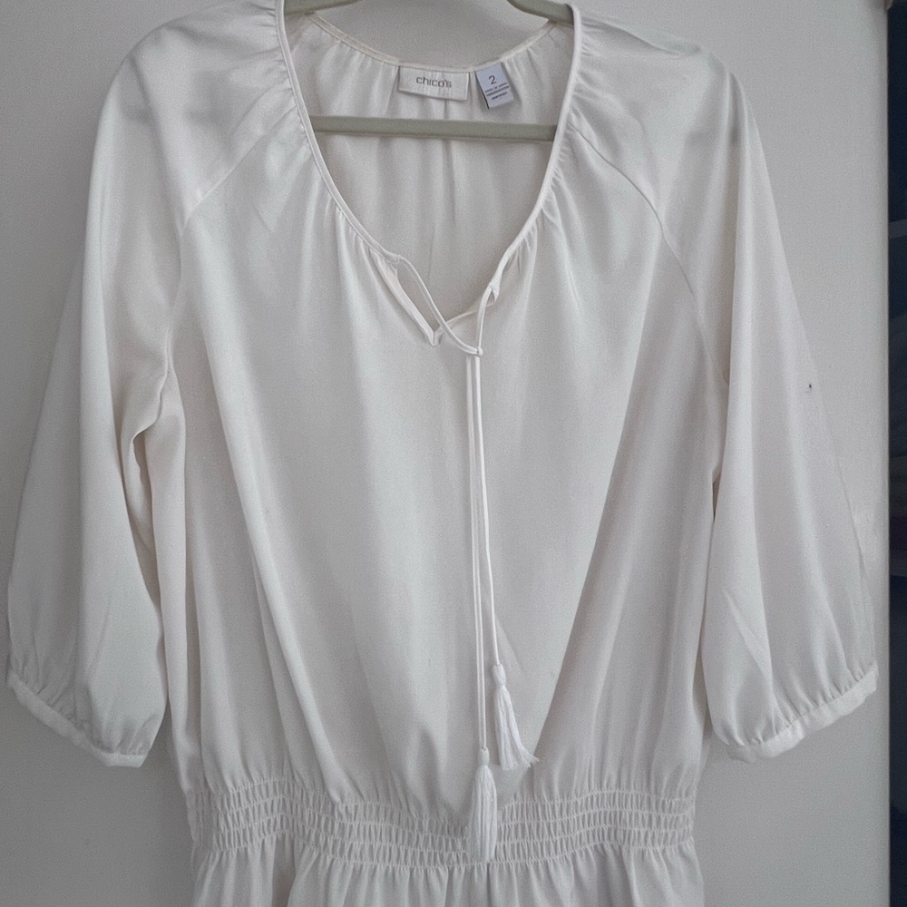 Chico's Cream Blouse
